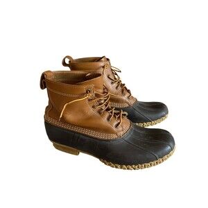 L.L. Bean 8" Bean Boots – Men’s Size 14w Hightop USA RAIN WINTER USA Duck Boots